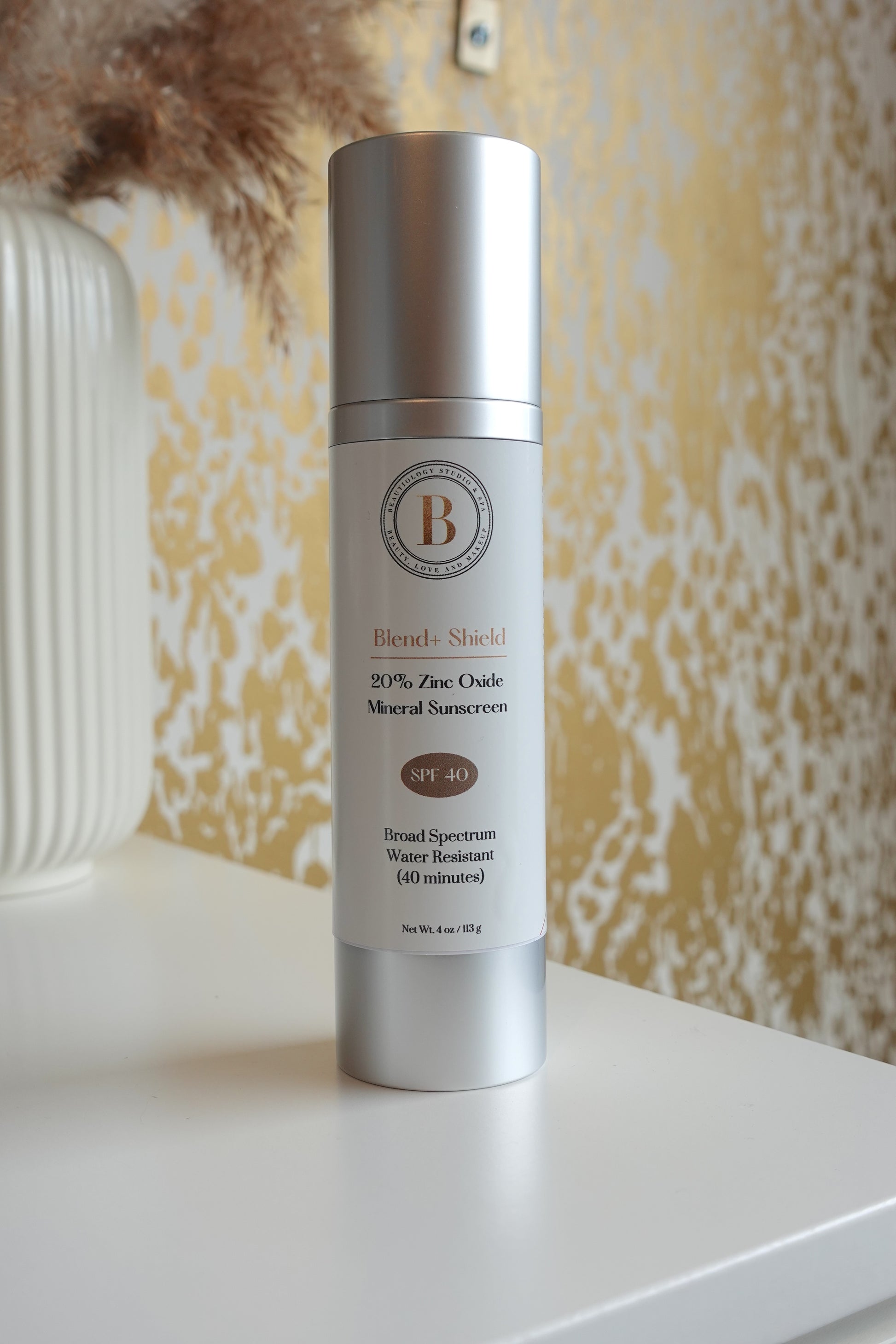 Blend+ Shield 20% Zinc Oxide Mineral Sunscreen SPF 40