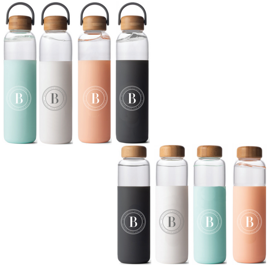 Branded Glass Water Bottle