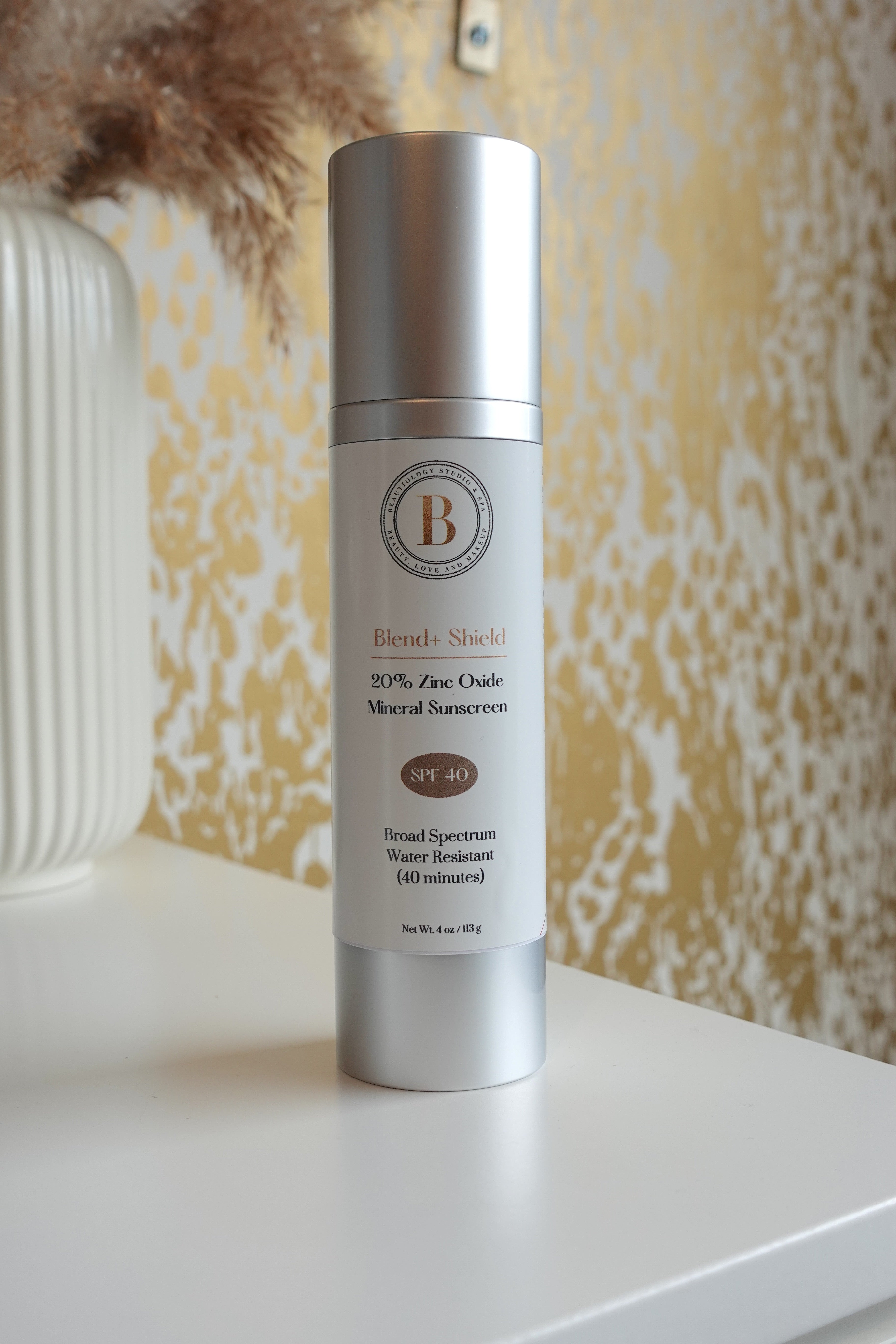 Blend+ Shield 20% Zinc Oxide Mineral Sunscreen SPF 40